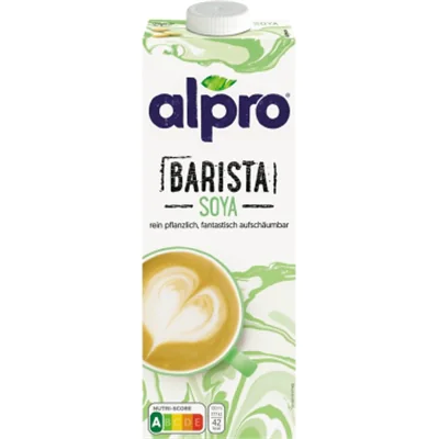 Alpro Pflanzendrink Barista Soja 8 x 1 l/Pack. Alpro Pflanzendrink Barista Soja 8 x 1 l/Pack.