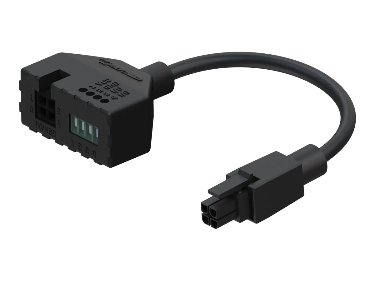 Teltonika Netzteil - 4-poliger Anschlussblock, 4-poliger Steckverbinder (3 mm Rastermaß)