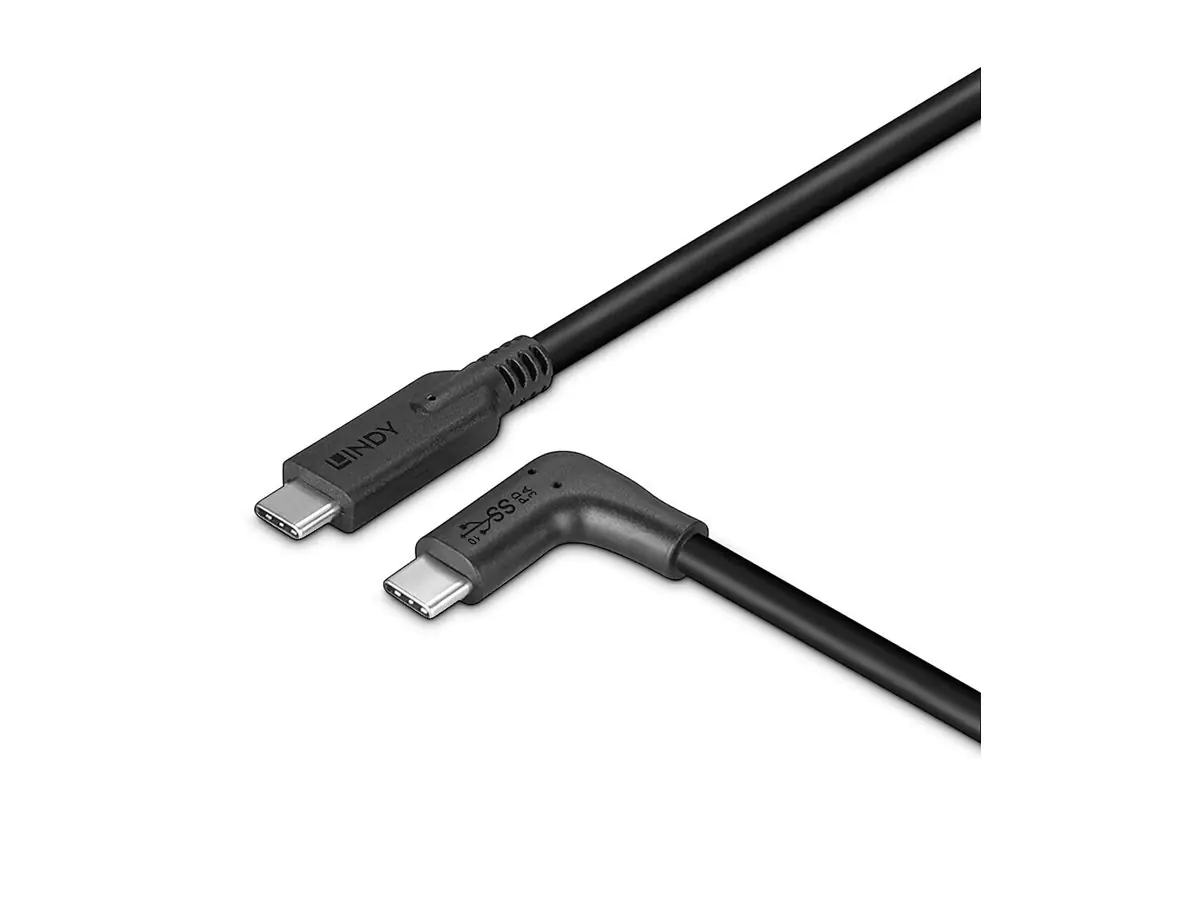 Lindy 1.5m USB 3.2 Typ C Kabel 90° gewinkelt