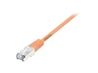 equip - Patch-Kabel - RJ-45 (M) zu RJ-45 (M) - 3 m - SFTP - CAT 6 - halogenfrei, geformt, verseilt - orange