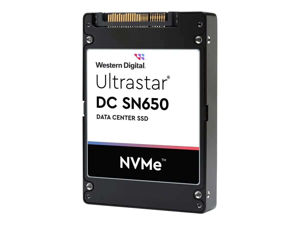 WD Ultrastar DC SN650 WUS5EA176ESP5E3 - SSD - 7.68 TB - intern - 2.5" (6.4 cm) - U.3 PCIe 4.0 (NVMe)