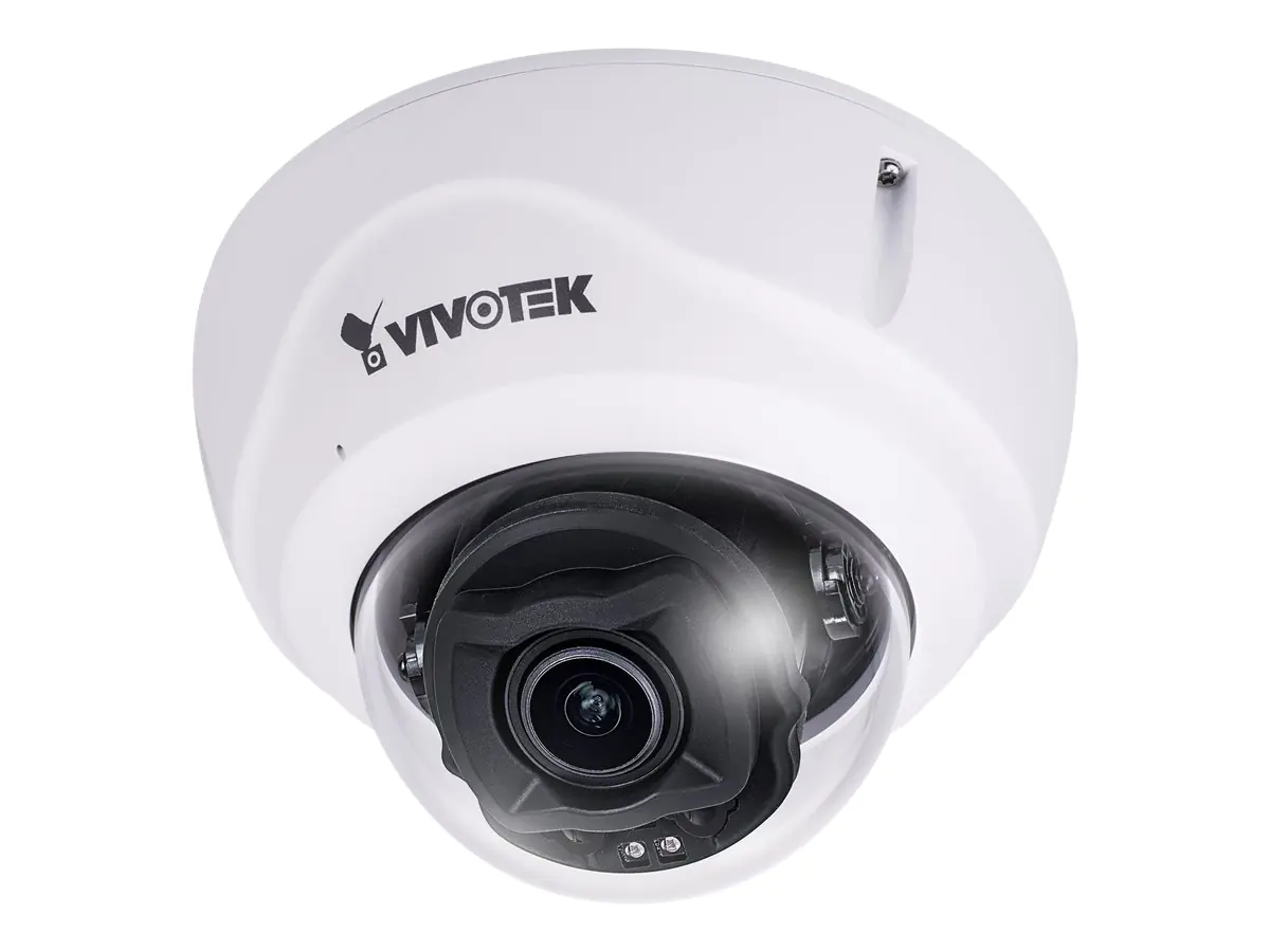 Vivotek FD9387-HTV-A - V Series - Netzwerk-Überwachungskamera - Kuppel - Außenbereich - Vandalismussicher / Wetterbeständig - Farbe (Tag&Nacht) - 5 MP - 2560 x 1920 - verschiedene Brennweiten - Audio - LAN 10/100 - MJPEG, H.264, H.265 - Gleichstrom 12 V /