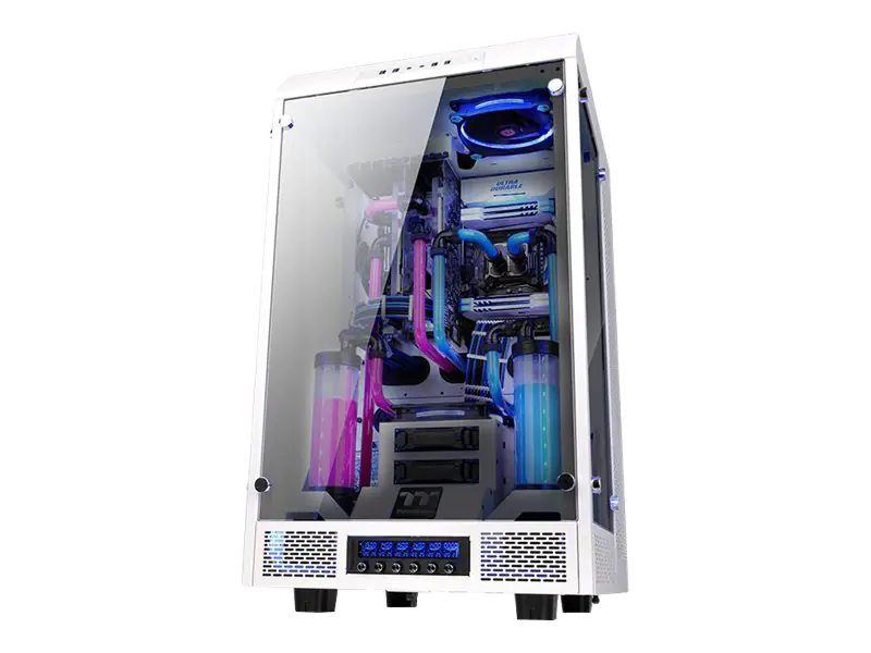 Thermaltake The Tower 900 - Snow Edition - Tower - Erweitertes ATX - ohne Netzteil (PS/2) - weiß - USB/Audio