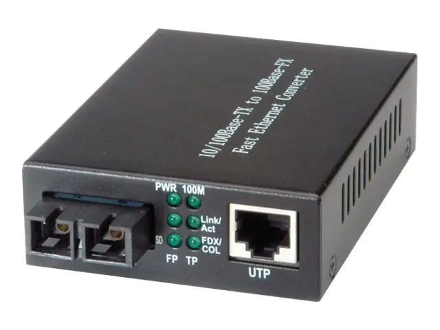 VALUE - Medienkonverter - 100Mb LAN - 10Base-T, 100Base-FX, 100Base-TX - RJ-45 / SC multi-mode - bis zu 2 km
