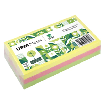 UPM Notes Haftnotizen Brilliantmix farbsortiert 5855-21PG-3