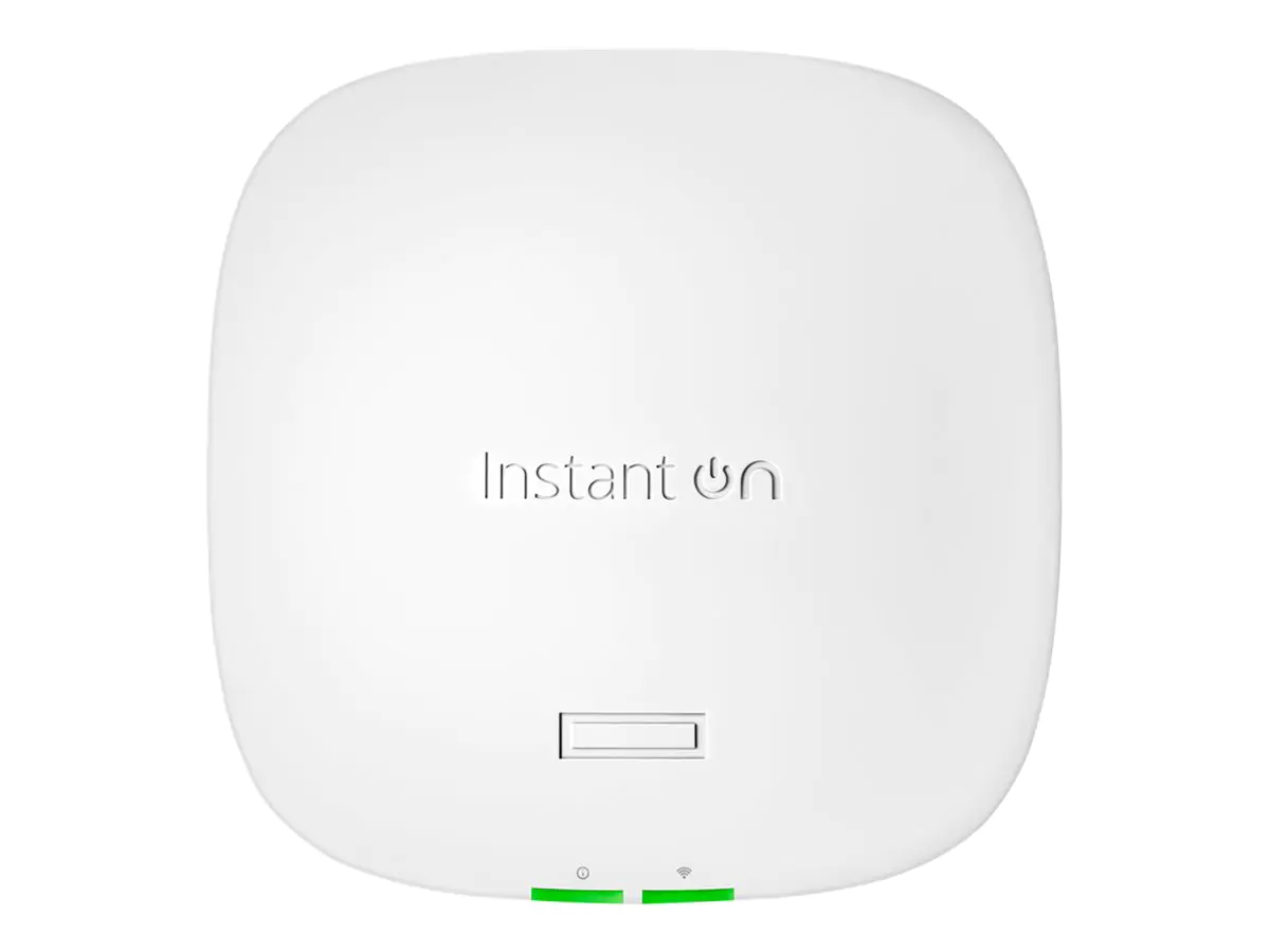 HPE Networking Instant On AP32 (RW) - Accesspoint - Wi-Fi 6 - Wi-Fi 6E - 2.4 GHz, 5 GHz, 6 GHz - Wand- / Deckenmontage HPE Networking Instant On AP32 (RW) - Accesspoint - Wi-Fi 6 - Wi-Fi 6E - 2.4 GHz, 5 GHz, 6 GHz - Wand- / Deckenmontage
