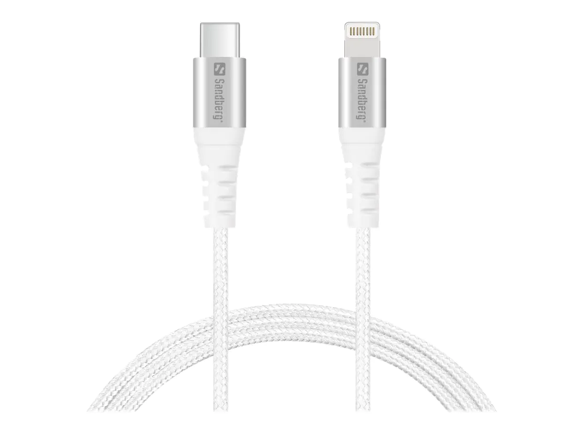 Sandberg - Lightning-Kabel - Lightning männlich zu 24 pin USB-C männlich - 1 m