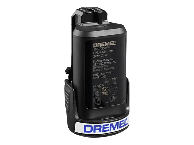 Dremel 880 - Batterie - 12V - Li-Ion - 2 Ah - 24 Wh - für Dremel 8200-1/35, 8200-2/45, 8200-20, 8200-5/65, 8220-1/5, 8220-2/45, 8220-5/65