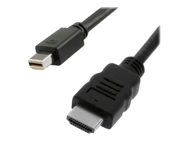 VALUE - Adapterkabel - Mini DisplayPort männlich zu HDMI männlich - 1 m - abgeschirmt - Schwarz VALUE - Adapterkabel - Mini DisplayPort männlich zu HDMI männlich - 1 m - abgeschirmt - Schwarz