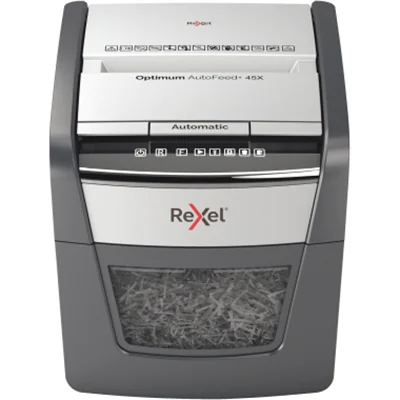 Rexel AutoFeed 45X, Kreuzschreddern, 4 x 28 mm, 20 l, 150 Blätter, 55 dB, Berührung 2020045XEU