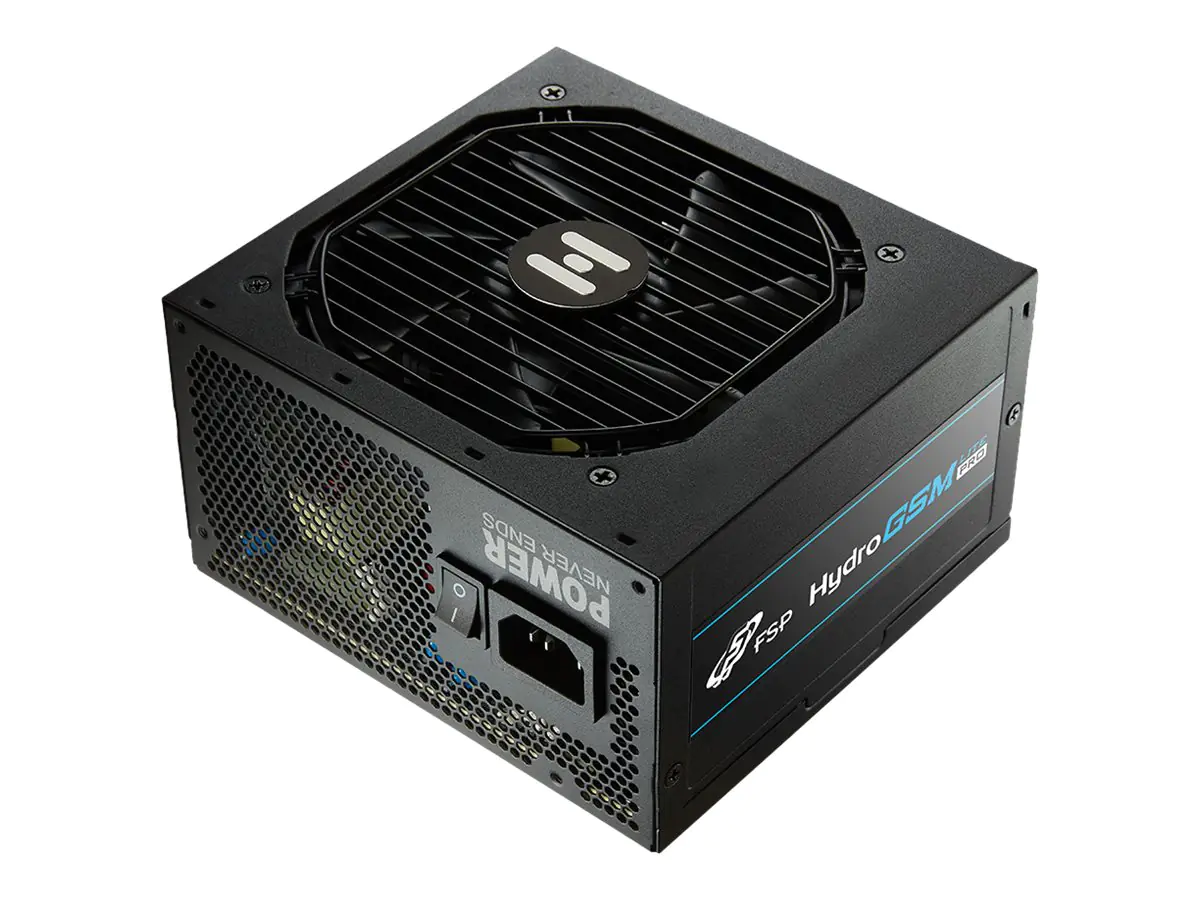 FSP HYDRO GSM Lite Pro HGS-750M - Netzteil (intern) - ATX12V 2.52 - 80 PLUS Gold - Wechselstrom 100-240 V - 750 Watt - aktive PFC - mattschwarz