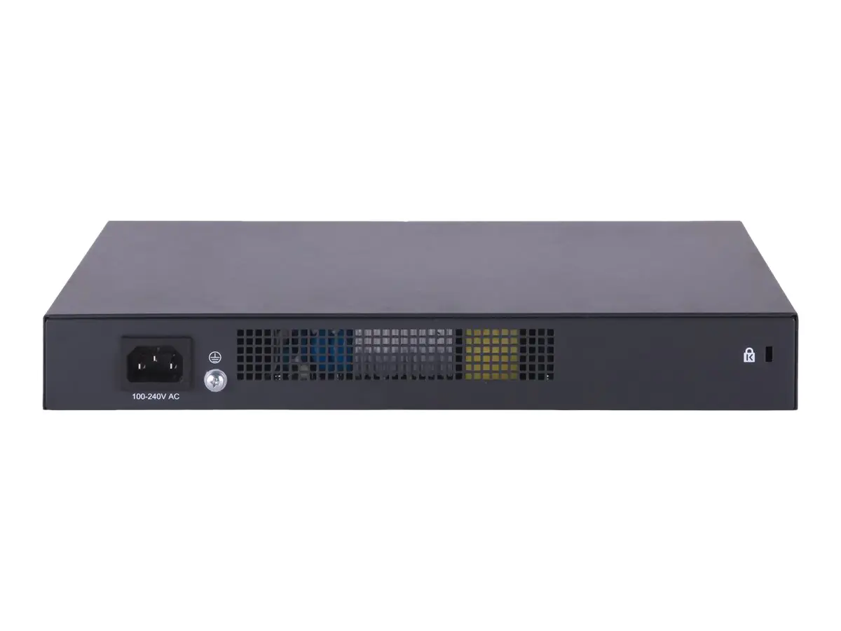 HPE FlexNetwork MSR958 PoE - Router - 8-Port-Switch - GigE - WAN-Ports: 2 - an Rack montierbar