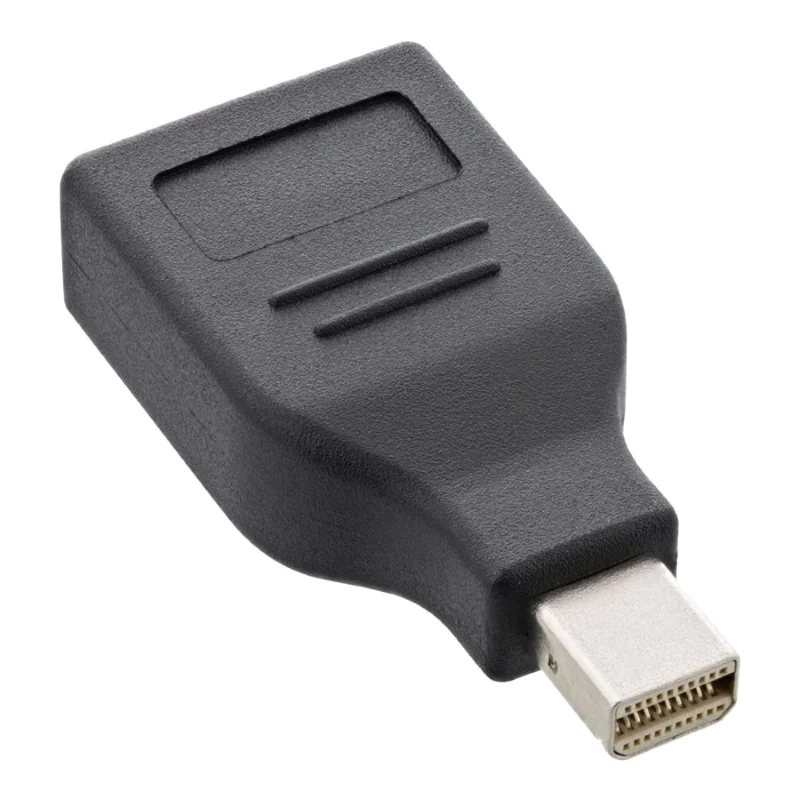 InLine - DisplayPort-Adapter - Mini DisplayPort (M) zu DisplayPort (W) - Schwarz InLine - DisplayPort-Adapter - Mini DisplayPort (M) zu DisplayPort (W) - Schwarz
