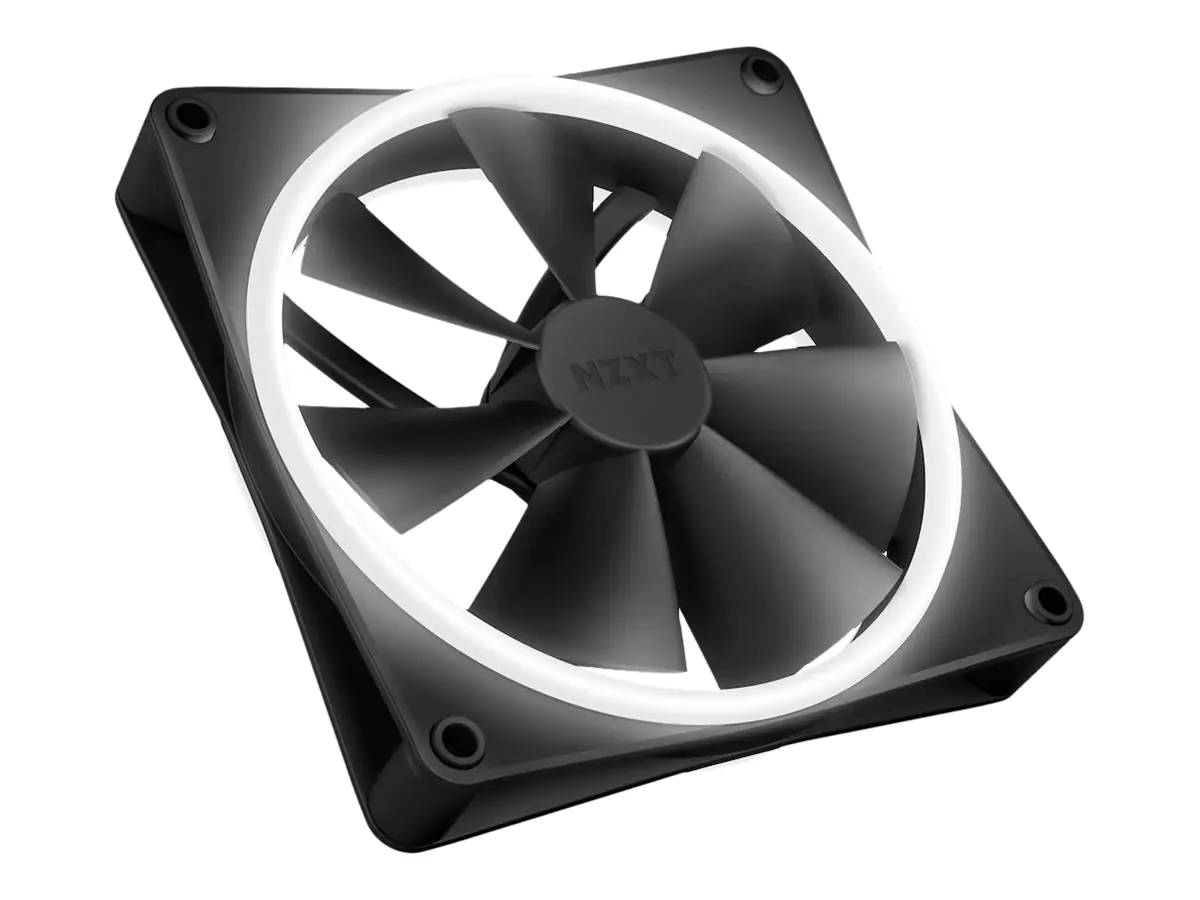 NZXT F Series F140 RGB DUO - Gehäuselüfter - 140 mm - Schwarz
