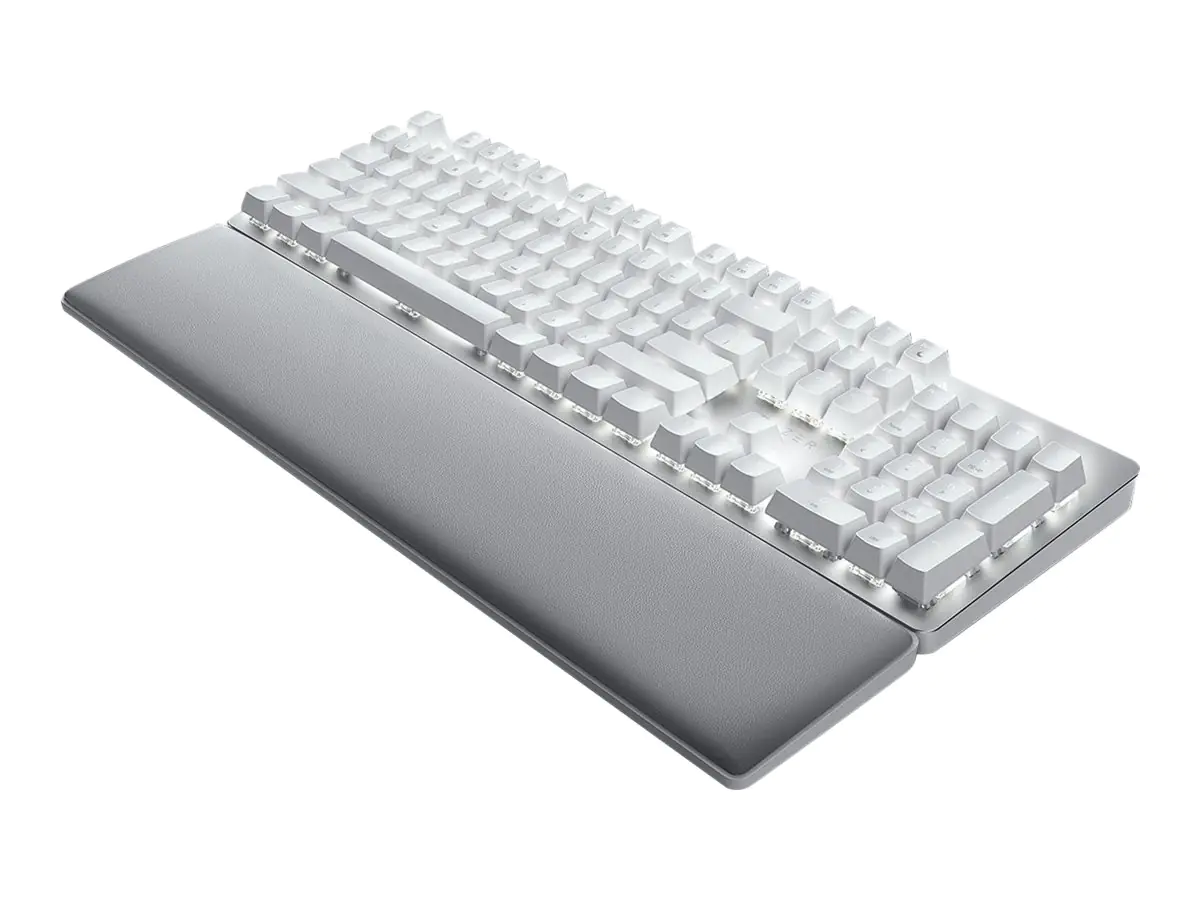Razer Pro Type Ultra - Tastatur - hintergrundbeleuchtet - Bluetooth, 2.4 GHz, USB-C - QWERTZ - Deutsch - Tastenschalter: Razer Yellow