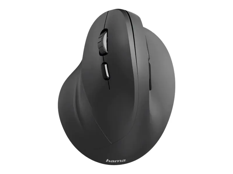 Hama "EMW-500L" - Maus - ergonomisch - Für Linkshänder - optisch - 6 Tasten - kabellos - 2.4 GHz - kabelloser Empfänger (USB) 00182697