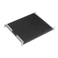 Ekivalan Systems BEACCFS1U4P570BL - Regal-Platte - Schwarz - 50 kg - 1U - EN 61587-1:2012 IEC 297-1