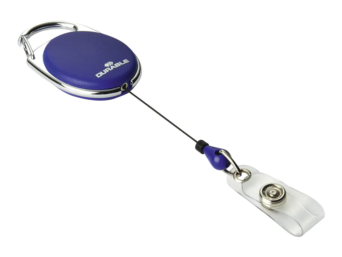 Durable STYLE - Ausweishalter - dunkelblau (Packung mit 10) 832407