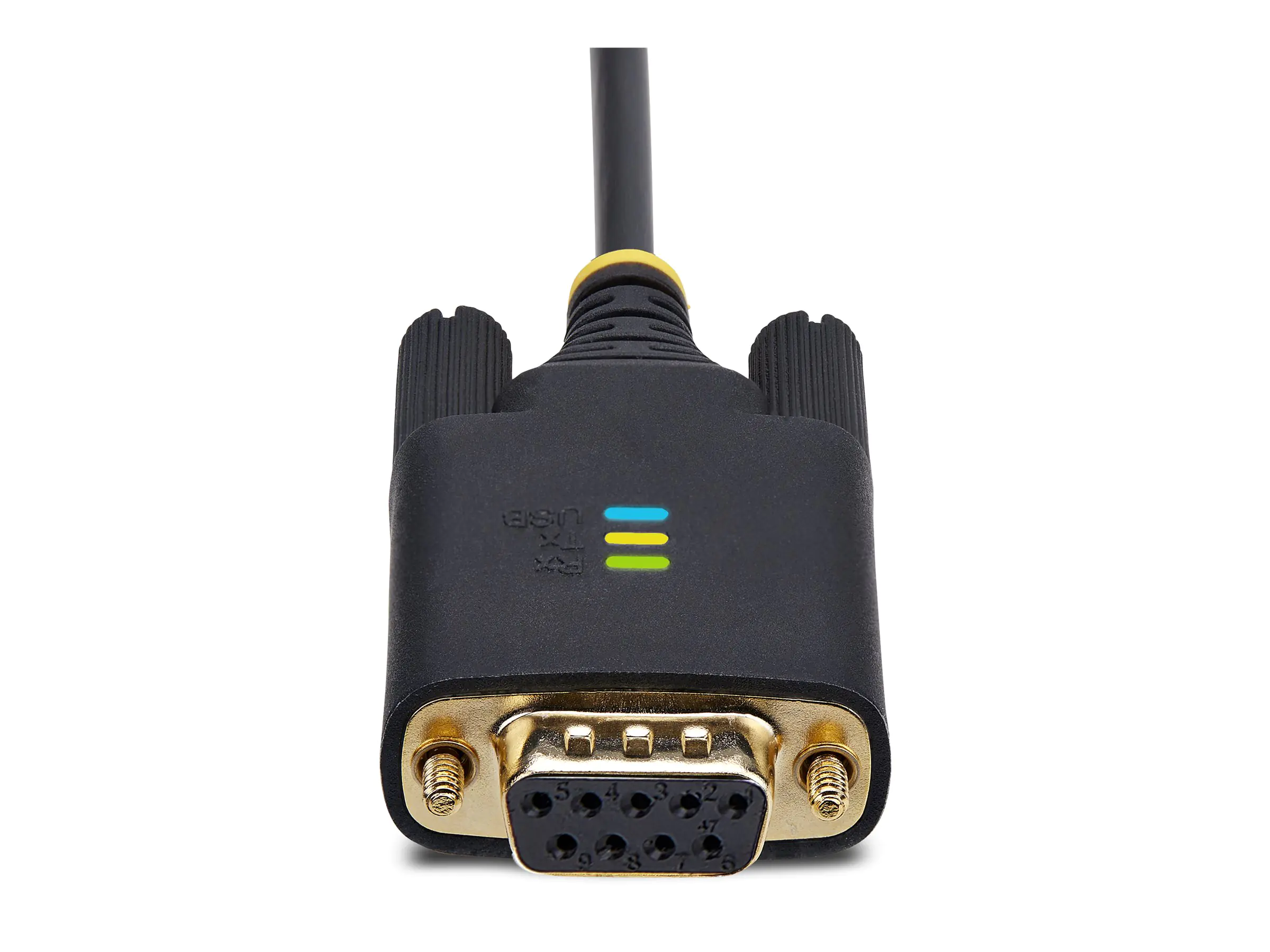 StarTech.com 6.6ft/2m USB to Null Modem Serial Adapter Cable, FTDI, RS232 - Kabel USB / seriell -