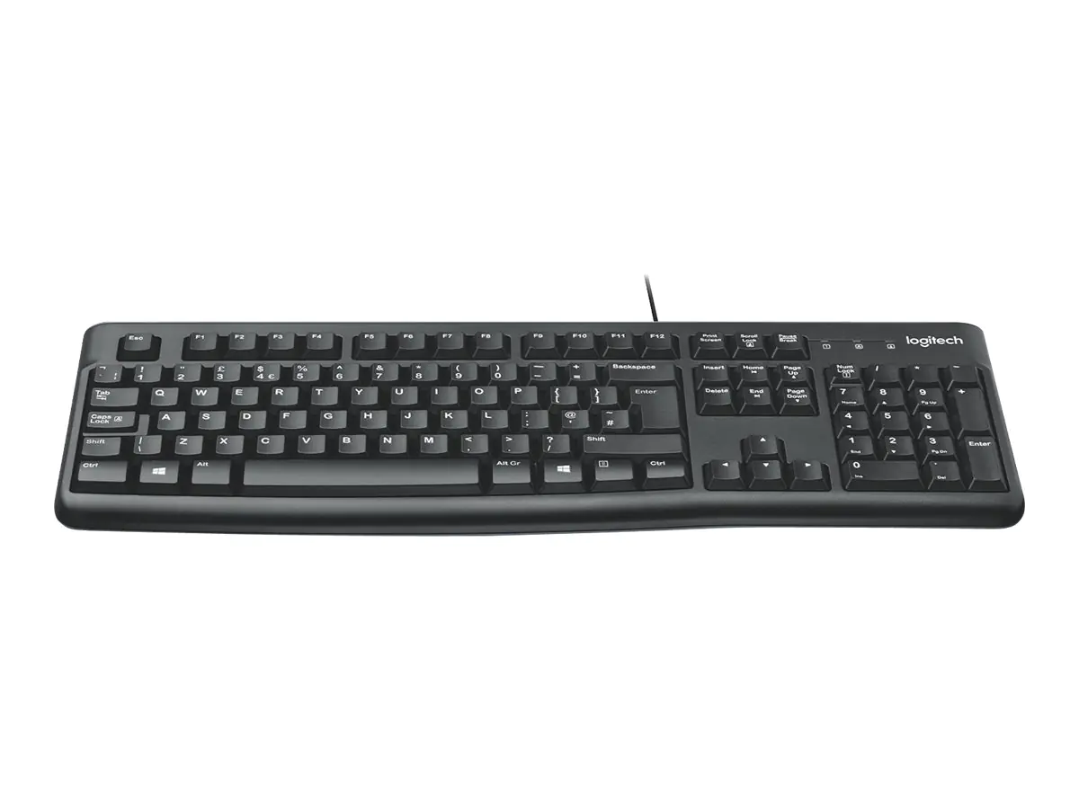 Logitech K120 - Tastatur - USB - GB 920-002501
