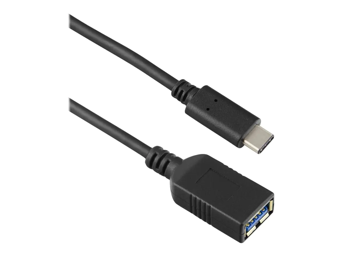 Targus - USB-Adapter - USB-C (M) bis USB Typ A (W) - USB 3.1 Gen 1 - 3 A - 15 cm - Schwarz - Europa