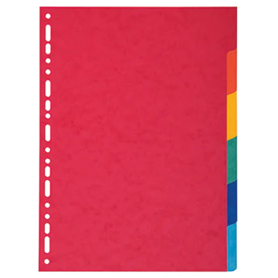 Exacompta Register Nature Future 1406E DIN A4 6teilig blanko farbig