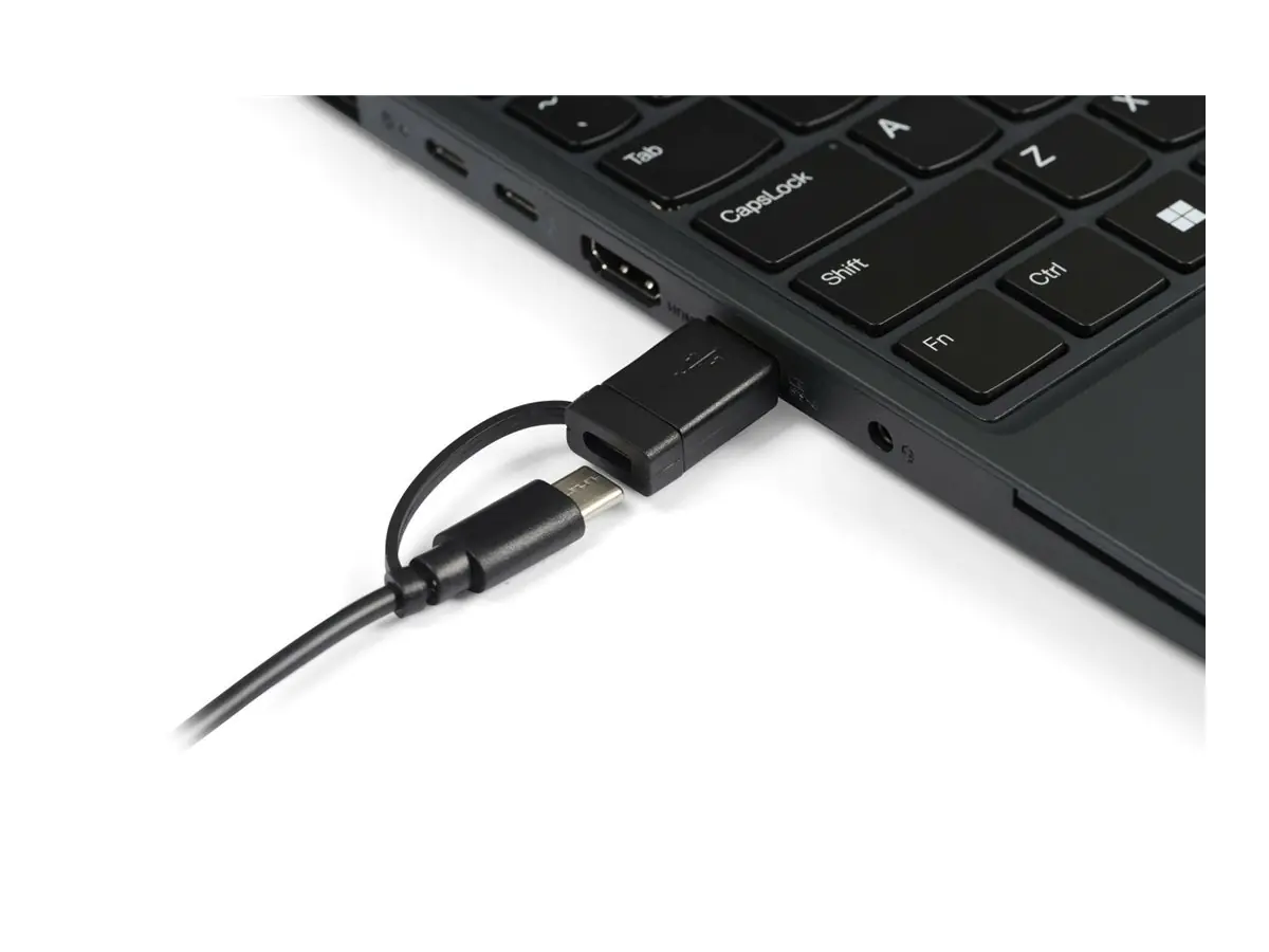 Bakker Elkhuizen UltraBoard 950 V2 - Tastatur - compact - USB-C - QWERTY - GB - Hellgrau, Dunkelgrau - 100 % recyceltes/biologisch abbaubares Papier/Karton