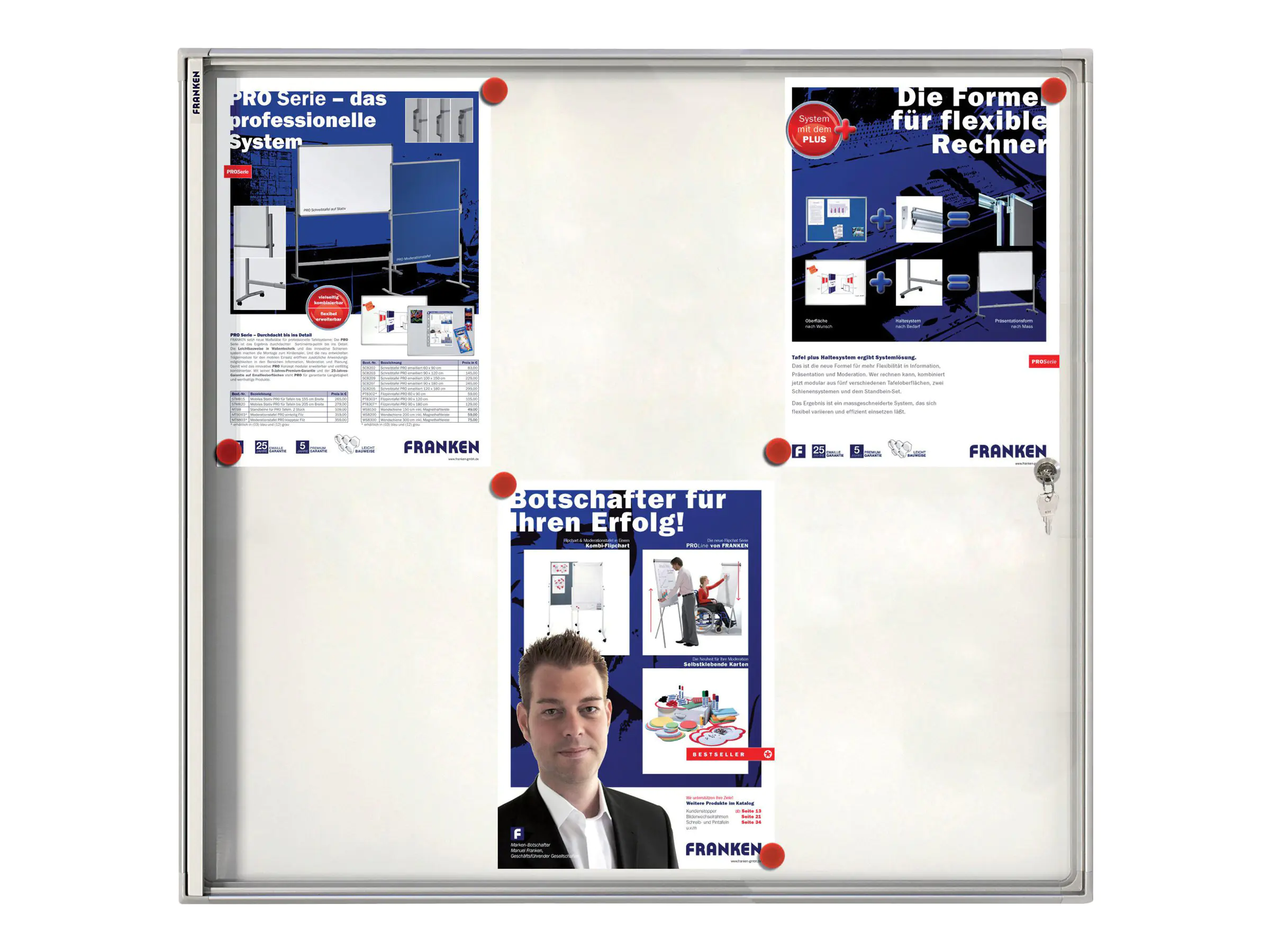 Franken GmbH FRANKEN X-tra!Line - Geschlossenes Memoboard FSA6