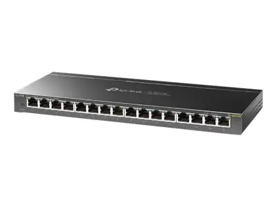 TP-Link TL-SG116E Unmanaged Pro - Switch - unmanaged - 16 x 10/100/1000 - Desktop