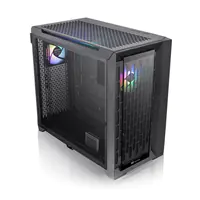 Thermaltake CTE C750 TG ARGB - FT - E-ATX - Seitenteil mit Fenster (gehärtetes Glas) - keine Spannungsversorgung (PS/2) - Schwarz - USB/Audio