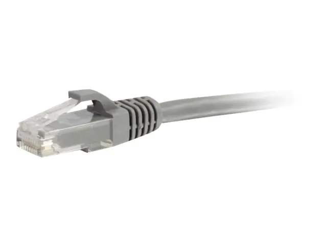 C2G Cat5e Booted Unshielded (UTP) Network Patch Cable - Patch-Kabel - RJ-45 (M) zu RJ-45 (M) - 7 m - UTP - CAT 5e - geformt, ohne Haken, verseilt - Grau