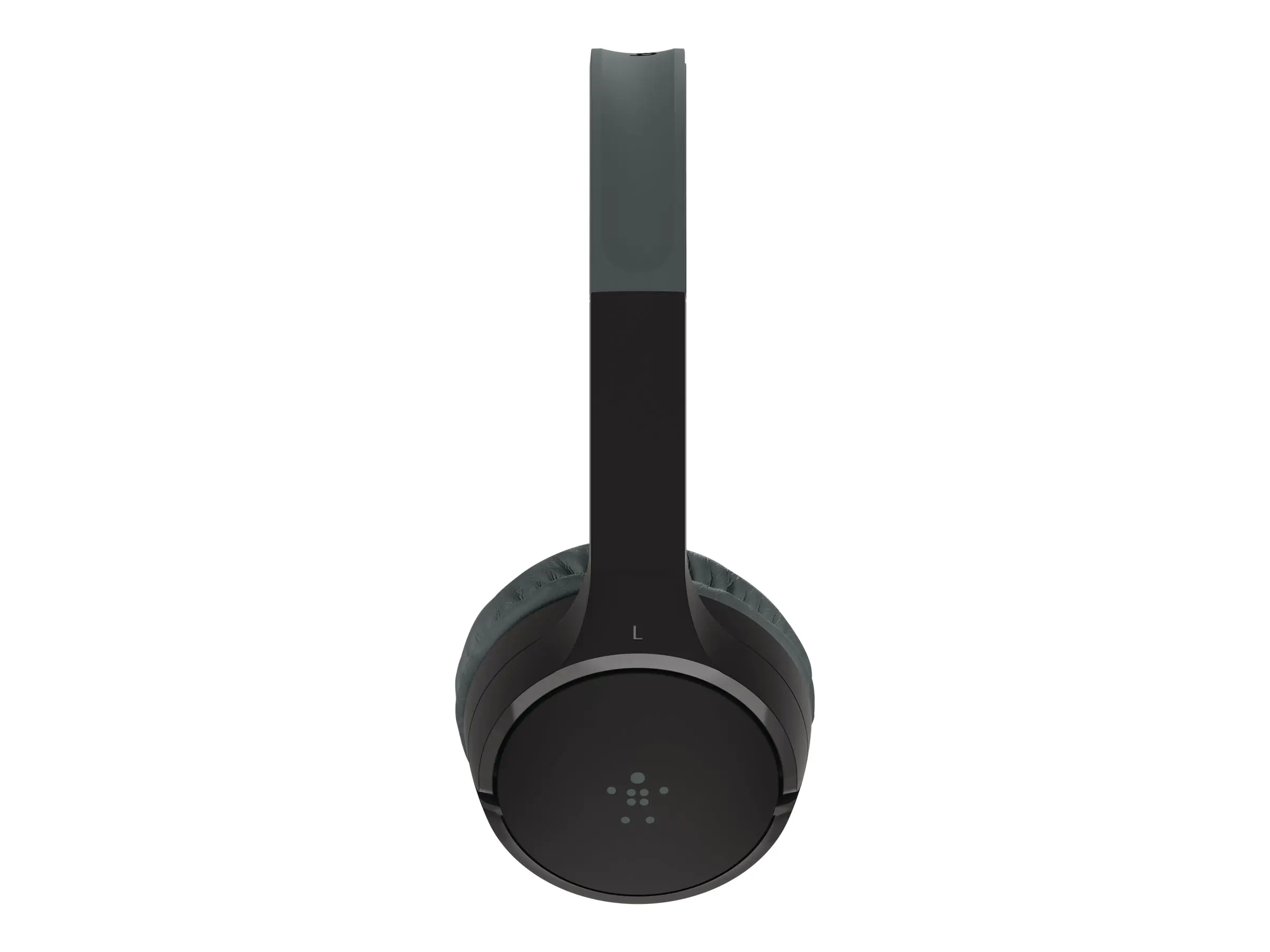 Belkin SoundForm Mini - Kopfhörer mit Mikrofon - On-Ear - Bluetooth - kabellos, kabelgebunden - 3,5 mm Stecker - Schwarz