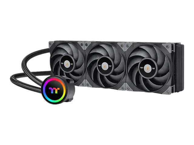 Thermaltake TOUGHLIQUID 360 ARGB Sync - Prozessor-Flüssigkeitskühlsystem - Kühlergröße: 360 mm - (für: LGA1156, AM2, AM2+, LGA1366, AM3, LGA1155, AM3+, LGA2011, FM1, FM2, LGA1150, LGA2011-3, LGA1151, AM4, LGA2066, LGA1200) - 120 mm