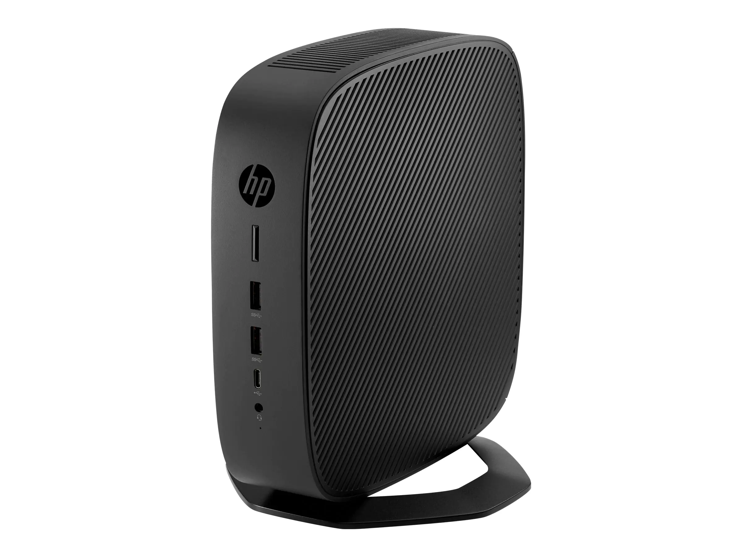 HP t740 - Thin Client - SFF - 1 x Ryzen Embedded V1756B / 3.25 GHz - RAM 8 GB - Flash 128 GB - Radeon Vega 8 - 1GbE - Windows 10 IoT Enterprise for Thin Clients 64-bit - Monitor: keiner - Tastatur: Deutsch