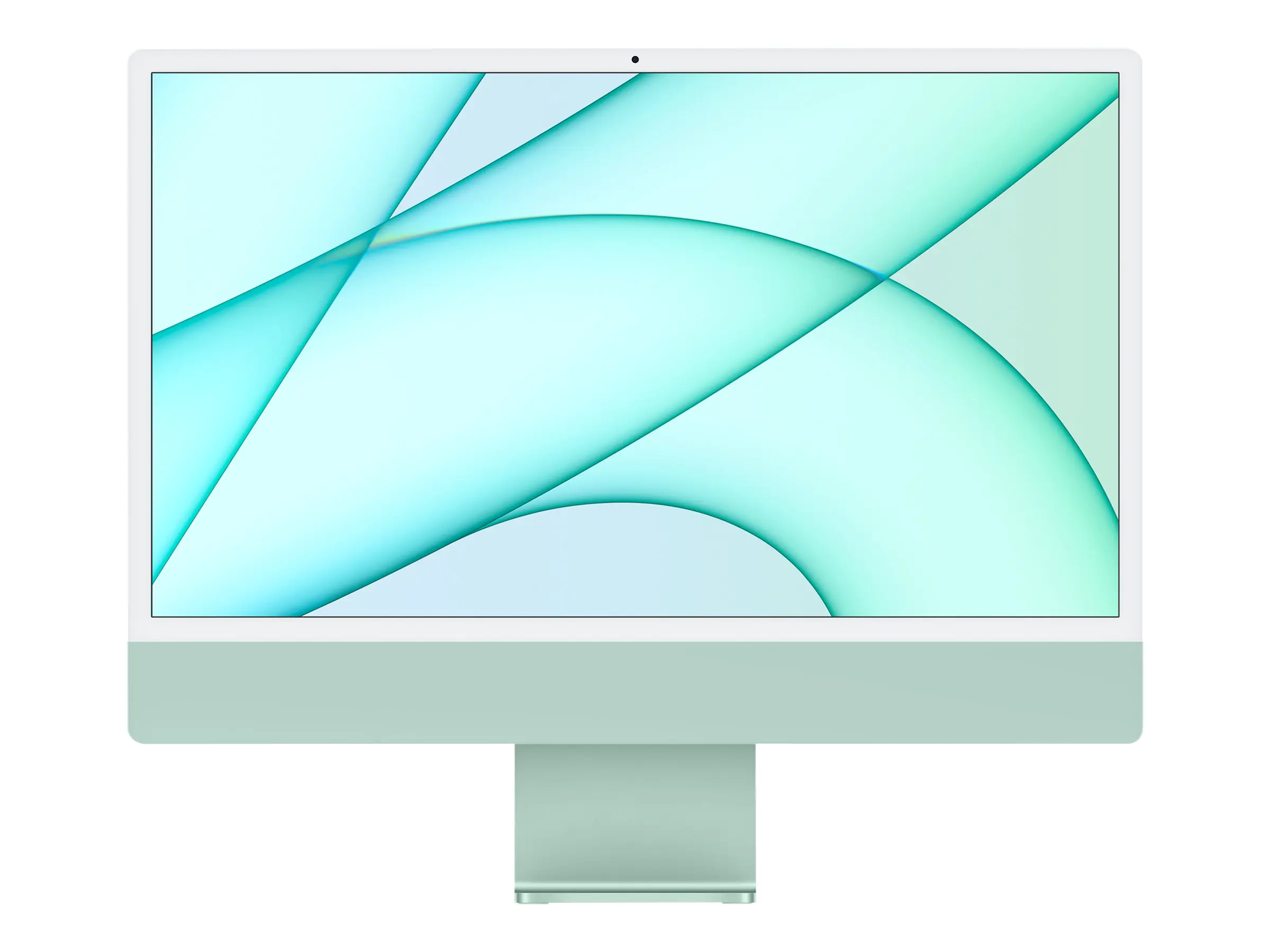 Apple iMac with 4.5K Retina display - All-in-One (Komplettlösung) - M1 - RAM 8 GB - SSD 256 GB - M1 8-core GPU - 1GbE - WLAN: Bluetooth 5.0, 802.11a/b/g/n/ac/ax - macOS Monterey 12.0 - Monitor: LED 61 cm (24") 4480 x 2520 (4.5K) - Tastatur: Deutsch - grün