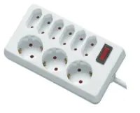 REV Ritter REV Supra-Line - Steckdosenleiste 3+6-fach - 250V