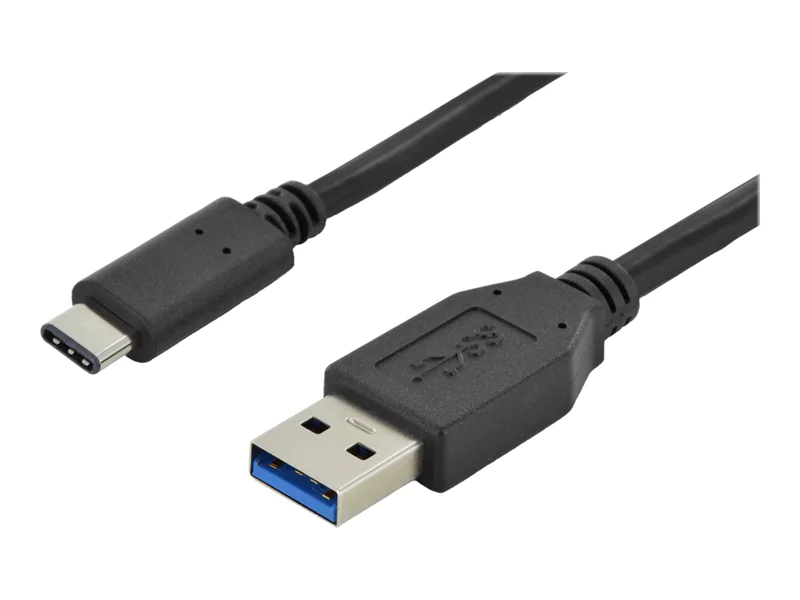 DIGITUS USB-C Anschlusskabel, USB-A - USB-C AK-300136-010-S