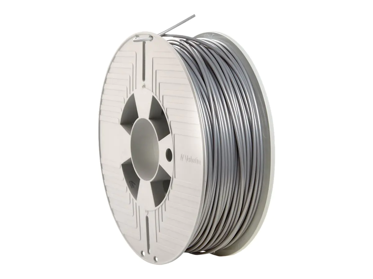 Verbatim - Silber, RAL 9006 - 1 kg - 126 m - PLA-Filament (3D) Verbatim - Silber, RAL 9006 - 1 kg - 126 m - PLA-Filament (3D)
