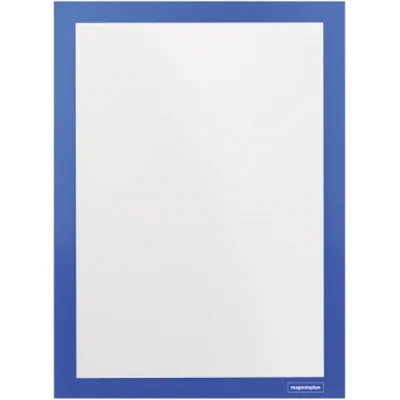 magnetoplan® Magnetrahmen magnetofix DIN A4 Polypropylen blau 2 St./Pack.