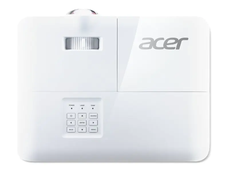 Acer S1386WH - DLP-Projektor - 3600 lm - WXGA (1280 x 800) - 16:10 - 720p