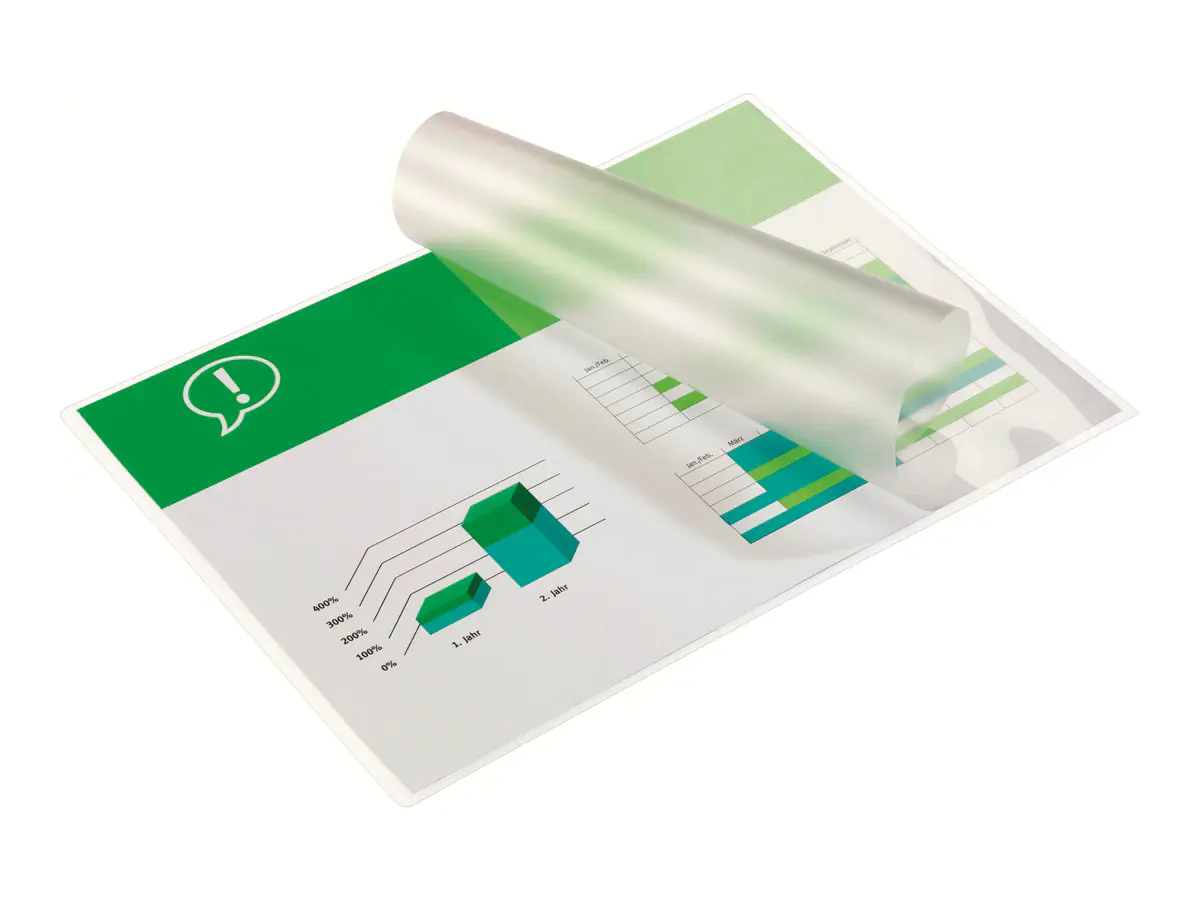 GBC Folientasche DocumentPouch 3200723 DIN A4 125mic 100 St./Pack.
