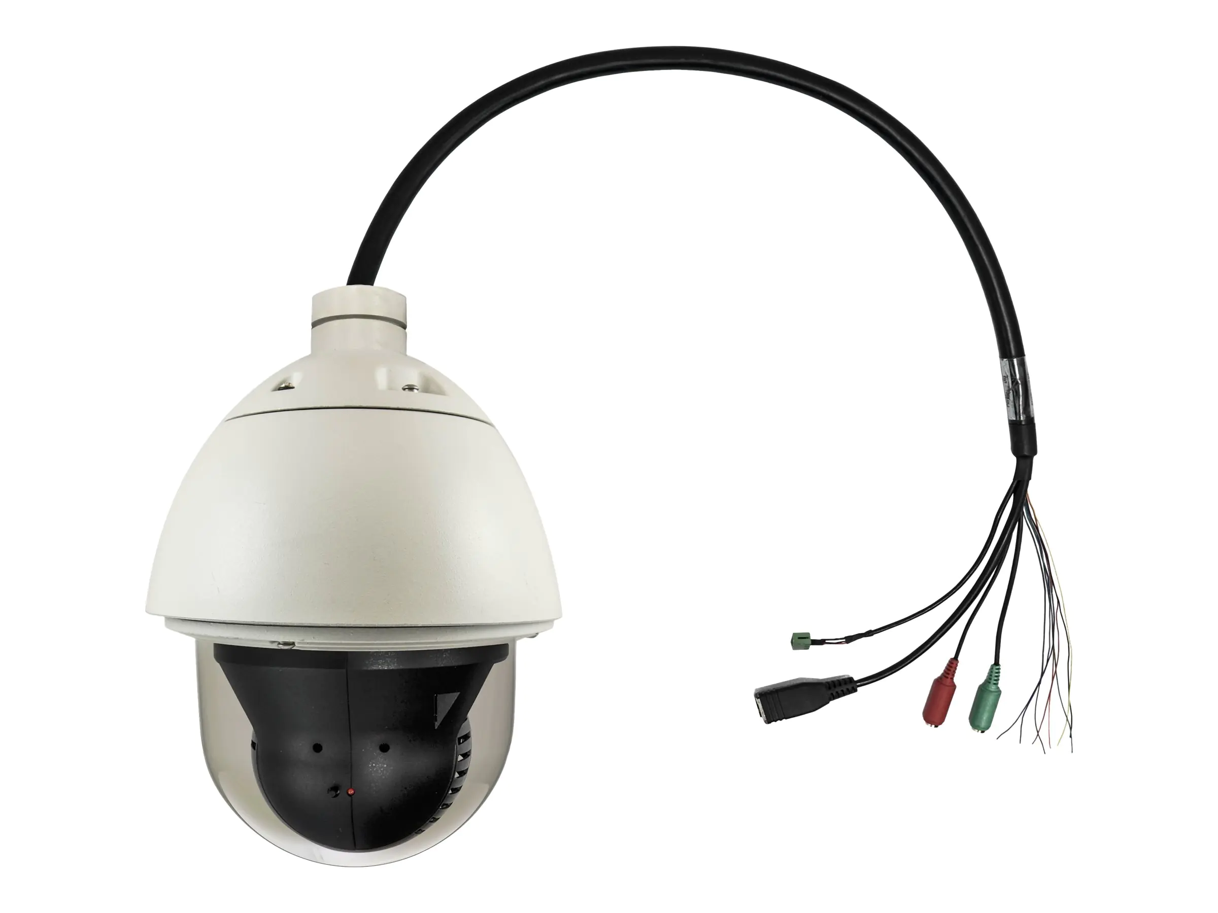 LevelOne FCS-4042 - Netzwerk-Überwachungskamera - PTZ - Außenbereich - Vandalismussicher / Wetterbeständig - Farbe (Tag&Nacht) - 2 MP - 1920 x 1080 - Automatische Irisblende - motorbetrieben - Audio - LAN 10/100 - MJPEG, H.264, RAW - AC 24 V / PoE Plus