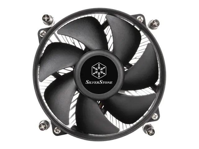 SilverStone NT09-1700 - Prozessor-Luftkühler - (für: LGA1700) - Aluminium-Lamellen - 95 mm