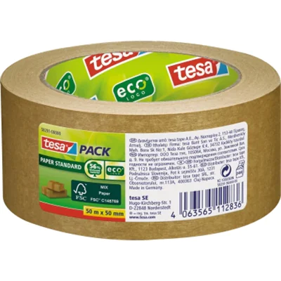 tesa Packband Standard ecoLogo 58291-00000-00 50mx50mm tesa Packband Standard ecoLogo 58291-00000-00 50mx50mm