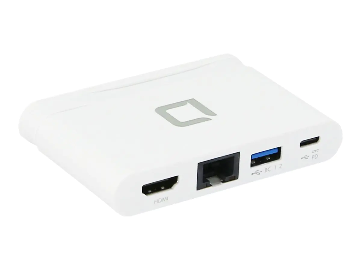 DICOTA USB-C Portable Docking 4-in-1 with HDMI - Dockingstation - USB-C - HDMI