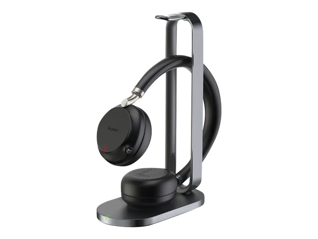 Yealink BH72 - Headset - On-Ear - Bluetooth - kabellos - Adapter USB-A via Bluetooth - Geräuschisolierung - Schwarz - Zertifiziert für Microsoft Teams