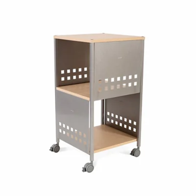 rocada Ablagewagen 450 x 860 x 450 mm (B x H x T) Stahl/Holzfaser, melaminbeschichtet buche
