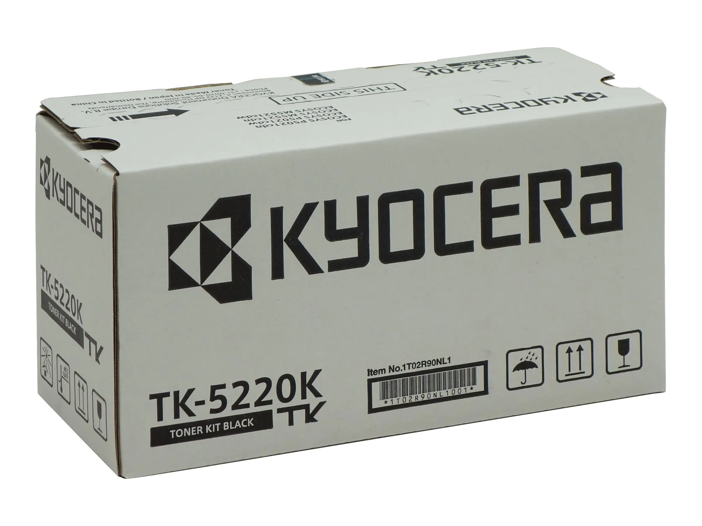 Kyocera TK 5220K - Schwarz - Original - Tonerpatrone - für ECOSYS M5521cdn, M5521CDN/KL3, M5521cdw, M5521cdw/KL3, P5021cdn, P5021cdn/KL3, P5021cdw Kyocera TK 5220K - Schwarz - Original - Tonerpatrone - für ECOSYS M5521cdn, M5521CDN/KL3, M5521cdw, M5521cdw/KL3, P5021cdn, P5021cdn/KL3, P5021cdw