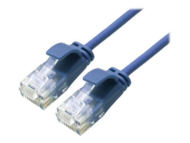 Roline - Patch-Kabel - RJ-45 (M) zu RJ-45 (M) - 5 m - UTP - CAT 6a - halogenfrei, geformt - Blau Roline - Patch-Kabel - RJ-45 (M) zu RJ-45 (M) - 5 m - UTP - CAT 6a - halogenfrei, geformt - Blau