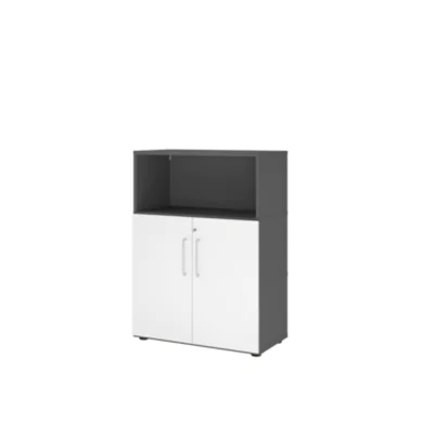 Hammerbacher Regalschrank FlexWall 800 x 1.100 x 417 mm (B x H x T) Flügeltür ohne Rollen Holz Hammerbacher Regalschrank FlexWall 800 x 1.100 x 417 mm (B x H x T) Flügeltür ohne Rollen Holz